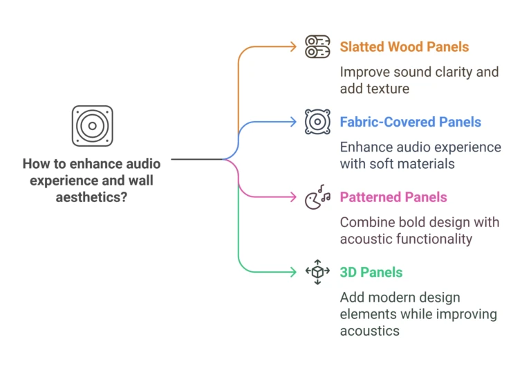 home theater wall treatments with acoustic panels