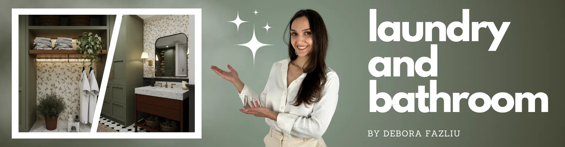 laundry and bathroom layout with stacked storage