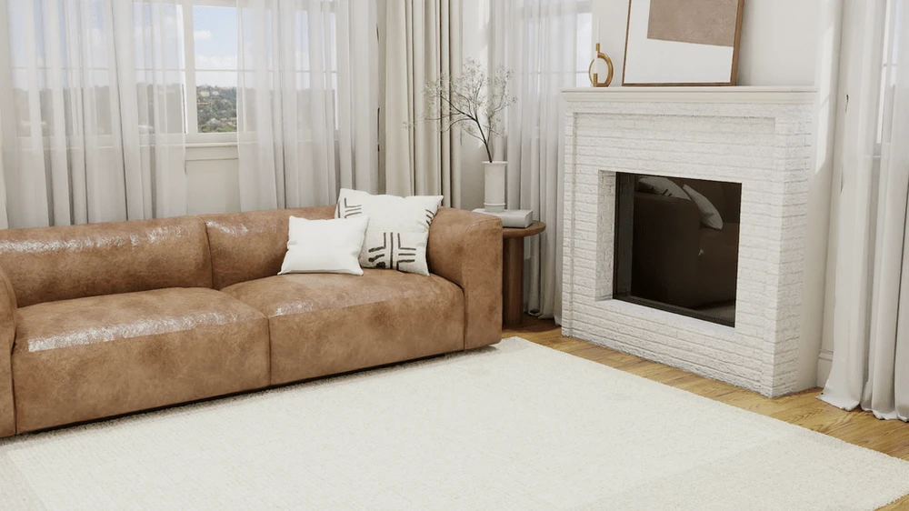 Chunky Wool/Jute Rug