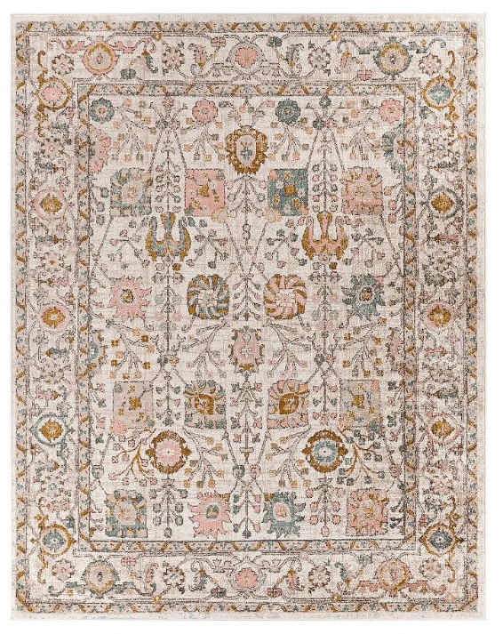Charli Persian-Style Rug pattern closeup