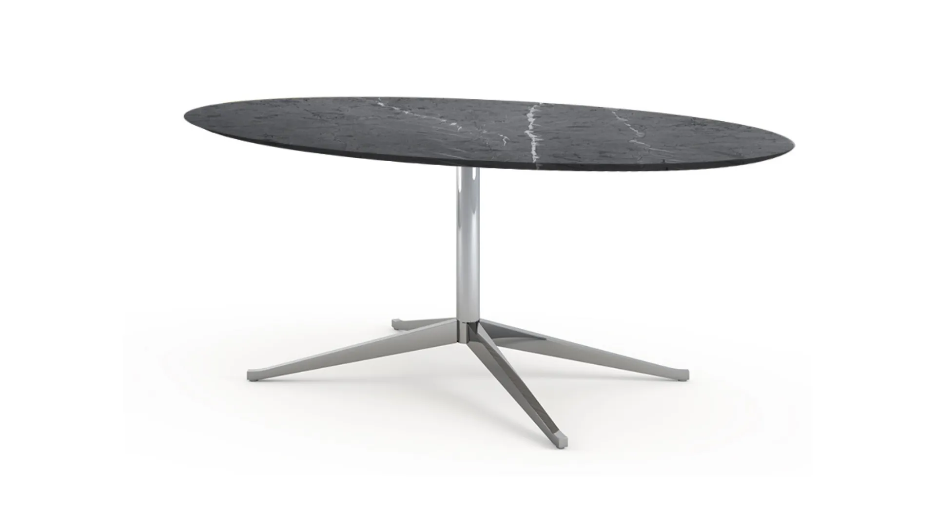 Florence Knoll Table Desk 78" Oval