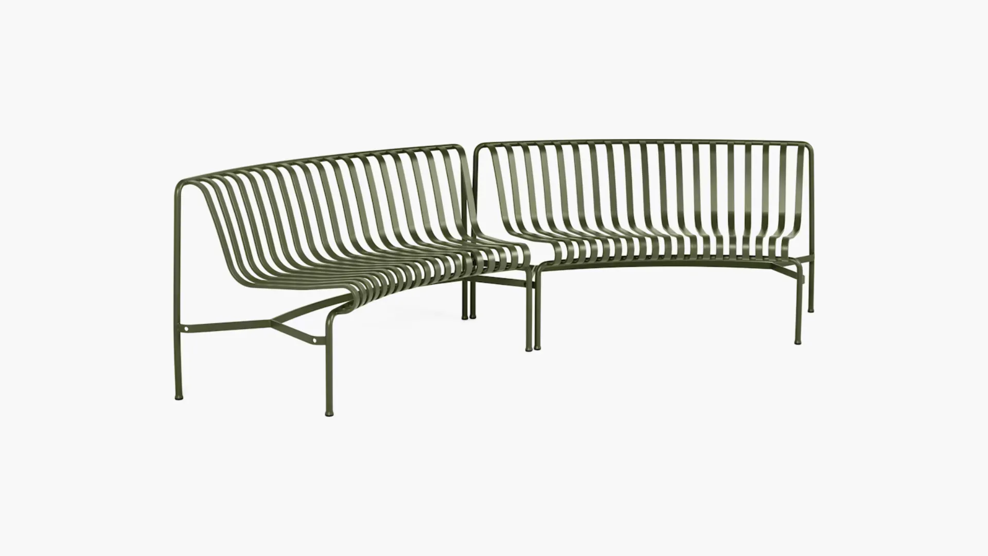 Palissade Park Benches (Set of Two)