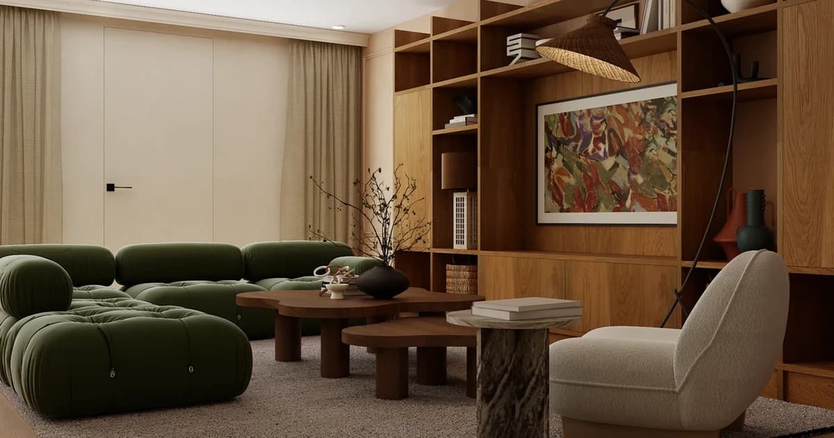 Living Room and Bedroom in One Room: Zones Without Walls