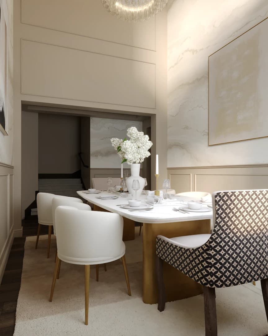 Step-by-Step Guide to Designing a Neutral Dining Room