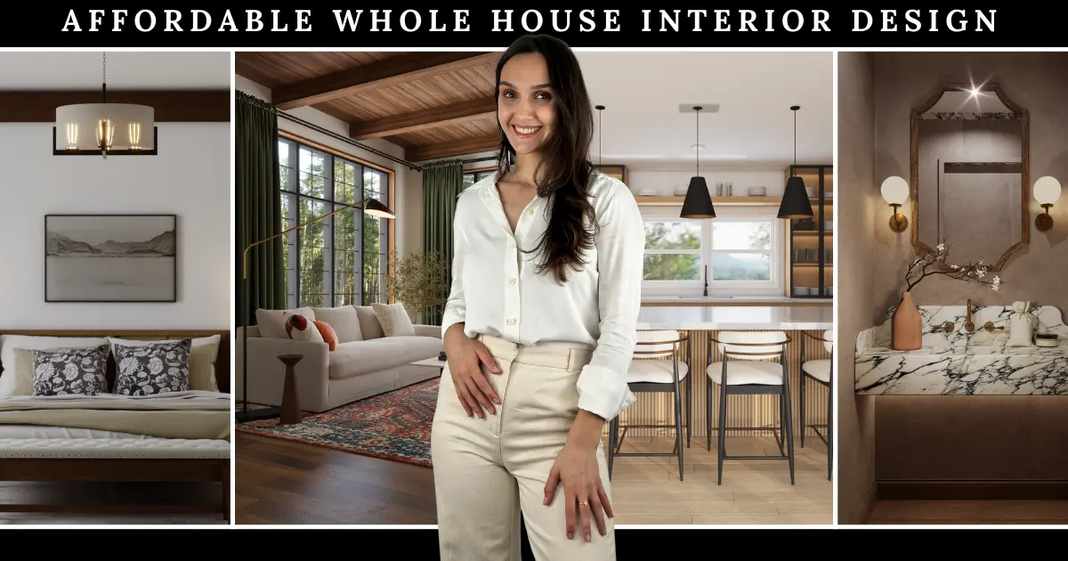Find Affordable Whole House Virtual Interior Design Service