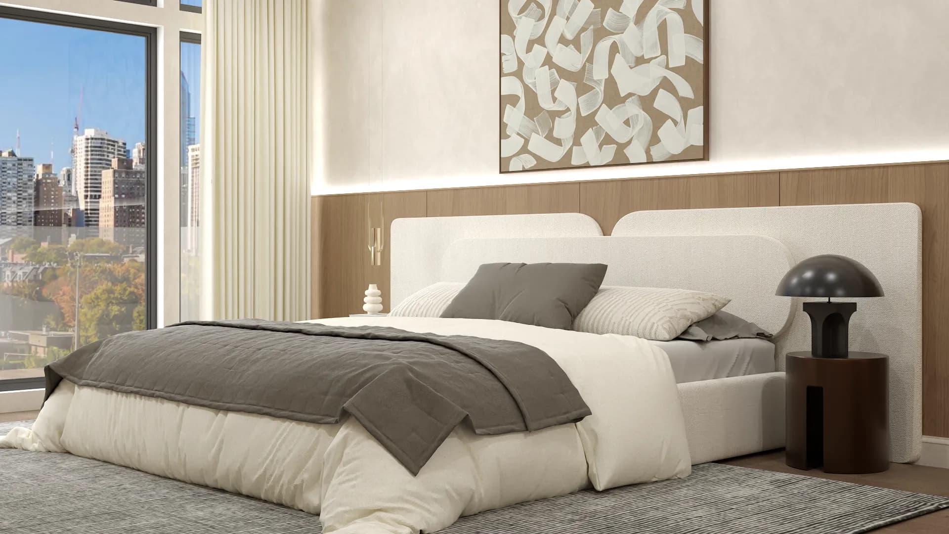 Modern bedroom