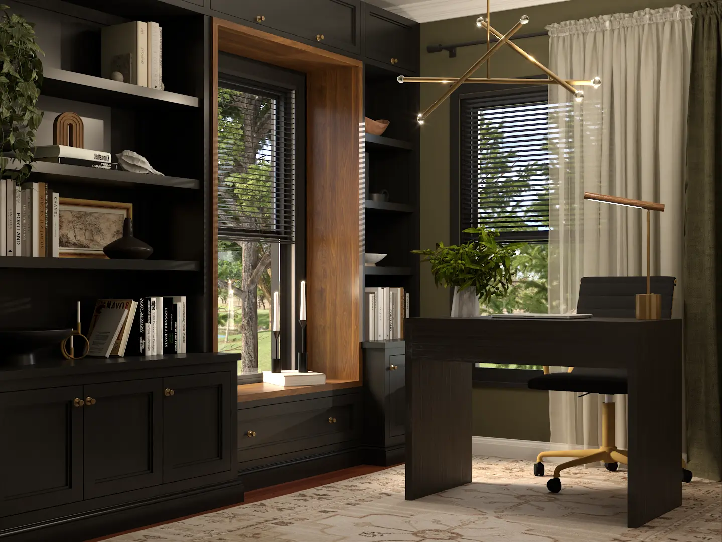 Home office rendering