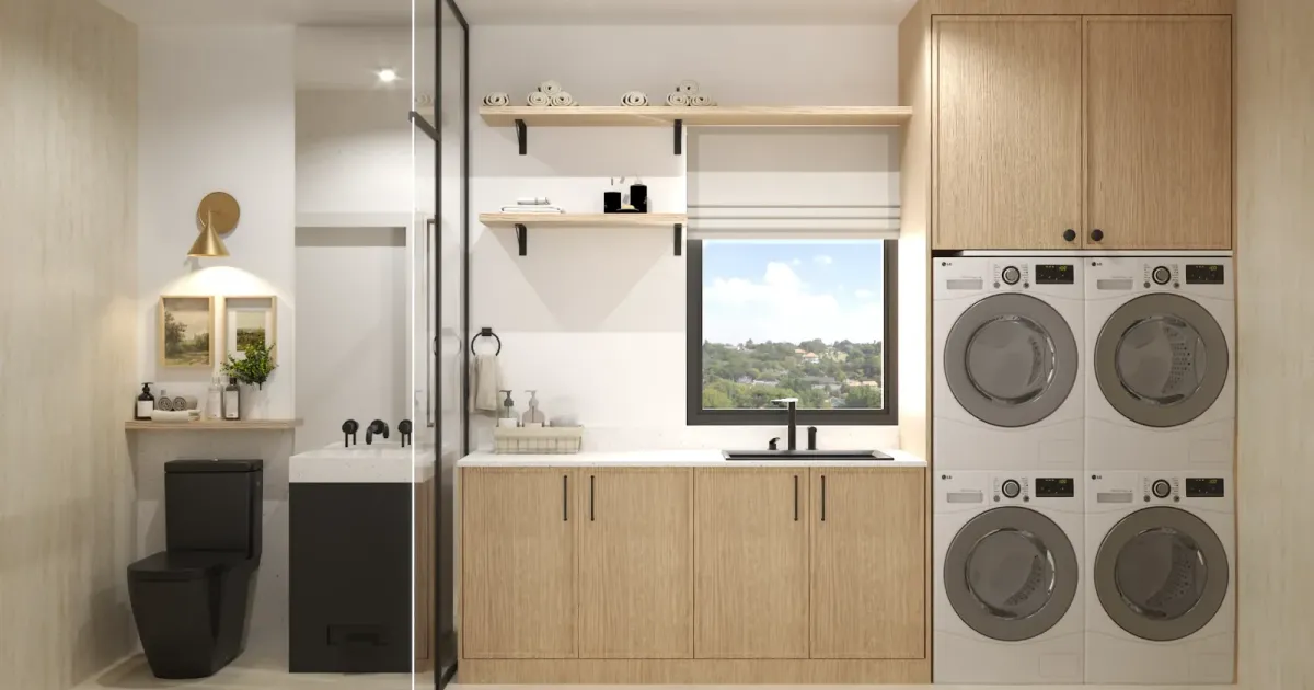 Custom Laundry Room Interior Design Ideas: Cabinet Layouts