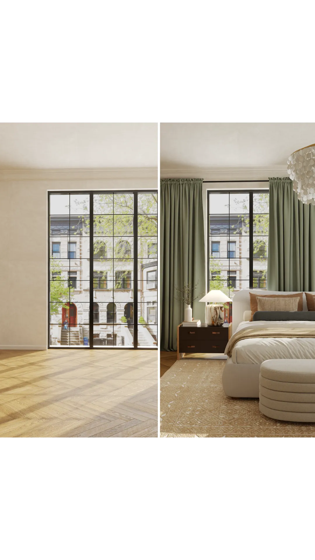 Before and After Interior Design